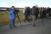 &Ouml;rnspaning vid bodarna. Foto: Mats Olsson